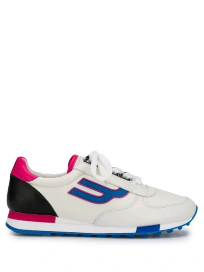 Bally Ladies Gavinia Low-top Trainers, Brand Size 38.5 (us Size 8) In White