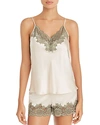 Ginia Pick & Mix Lace Cami In Dawn/sage