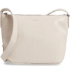 Matt & Nat Large Sam Faux Leather Crossbody Bag - Grey In Koala