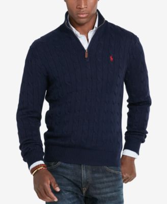 ralph lauren half zip jumper sale