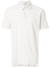 James Perse Classic Polo Shirt In White