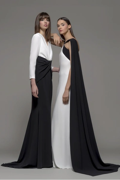 Isabel Sanchis L-long Sleeve Bethania Gown