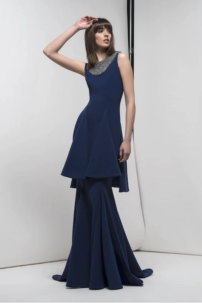 Isabel Sanchis Sleeveless Como Gown