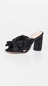 Loeffler Randall Penny Knot Mules In Black