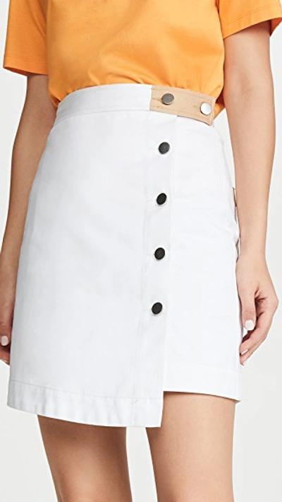 Bldwn Alexis Skirt In Optic White