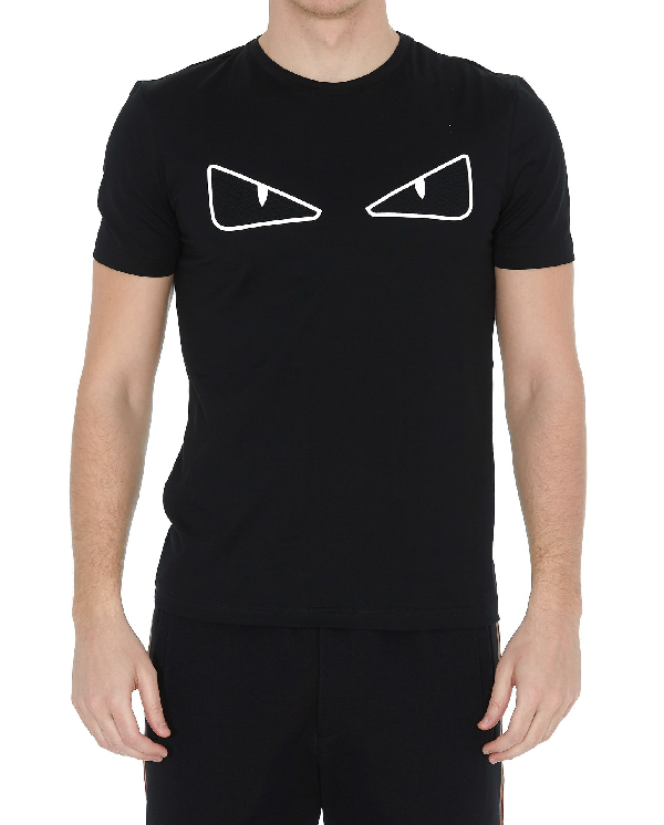Fendi Bag Bugs T-shirt In Black | ModeSens