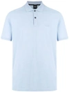 Hugo Boss Short-sleeve Polo Shirt In Blue