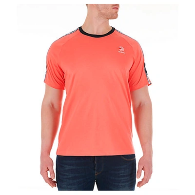 Reebok Men's Classics Taped T-shirt, Orange - Size Xlrg