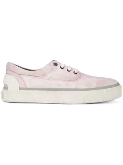 Lanvin Tie Dye Sneakers In Pink