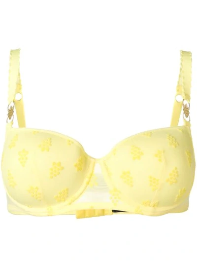 Marlies Dekkers Soif De Vivre Balcony Bra In Yellow