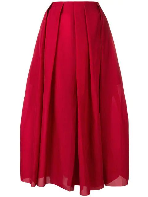 Sara Lanzi Culotte Trousers In Red | ModeSens
