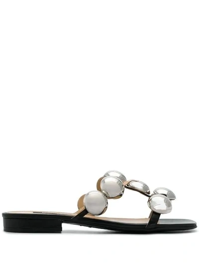 Sergio Rossi Sr Sandals - Black