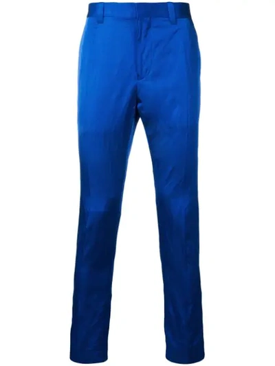 Haider Ackermann Skinny Trousers In Blue