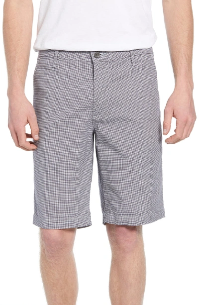 Ag 'griffin' Chino Shorts In Navy Check