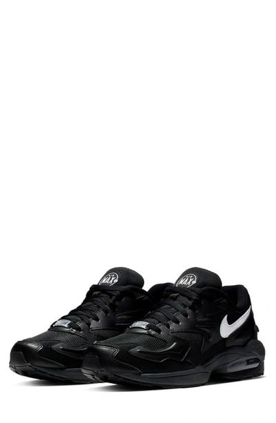 Nike Air Max2 Light Sneaker In Black/ White/ Anthracite