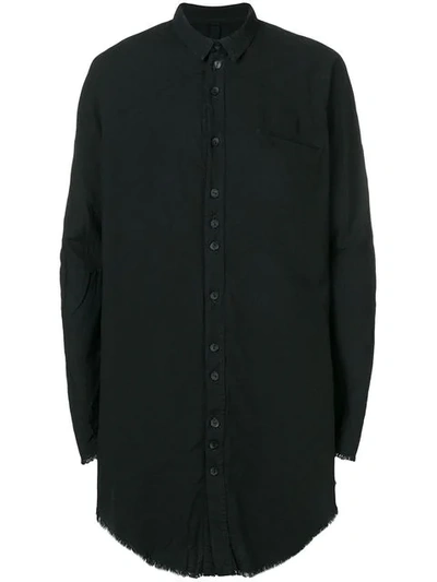 Army Of Me Longline Shirt - Black