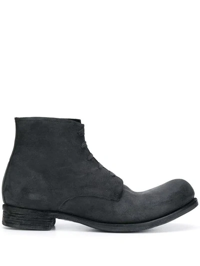 A Diciannoveventitre Classic Ankle Boots In Black