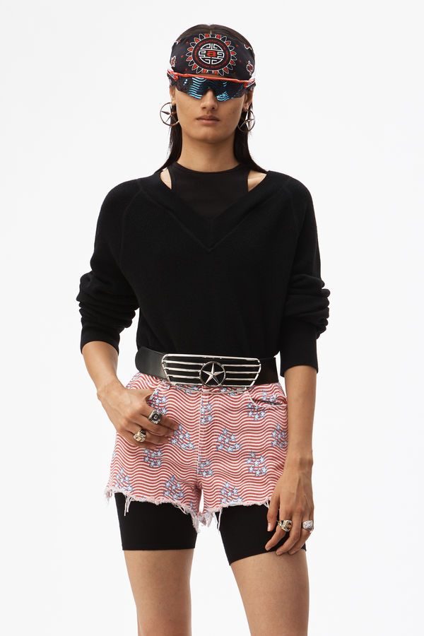 alexander wang bi layer dress