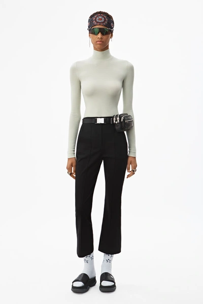 Alexander Wang Suiting Cropped Pant  In Black