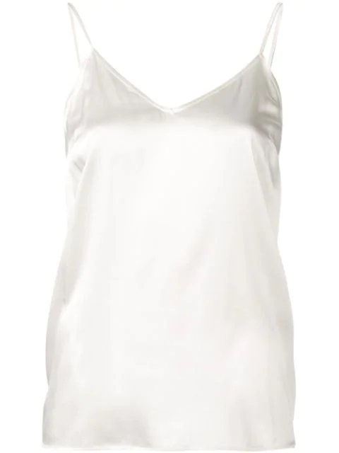 Federica Tosi Relaxed Cami Tank Top In White | ModeSens