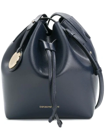 Emporio Armani Bucket Bags - Item 45449101 In Blue