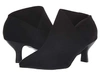 Adrianna Papell , Black Stretch Microsuede