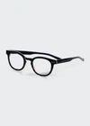 Eyebobs Waylaid Square Acetate Readers In Black