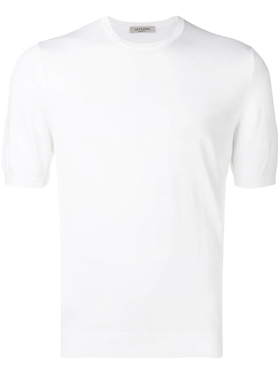 La Fileria For D'aniello Round Neck Short-sleeved T-shirt In White