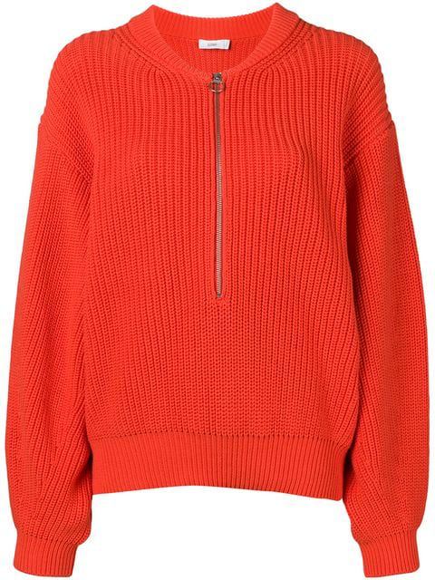 Closed Pullover Mit Zopfmuster Rot In Red Modesens