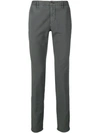 Incotex Schmale Chino - Grau In Grey