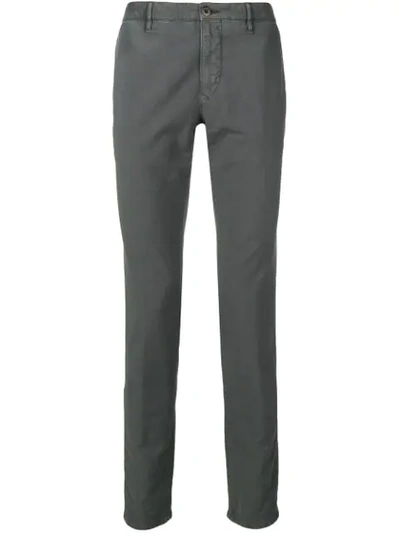 Incotex Schmale Chino - Grau In Grey