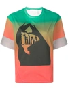 Chloé Contrast Logo T-shirt - Green