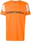 Kappa Mesh Panels T-shirt In Orange