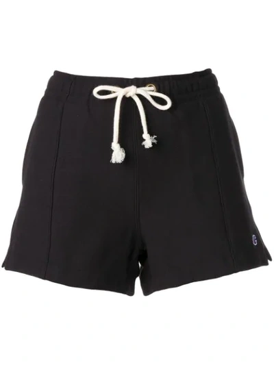 Champion 'reverse Wave' Shorts - Schwarz In Black