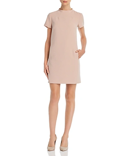 Theory Jasneah Admiral Crepe Mini Dress In Petal Pink