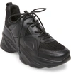 Steve Madden Movement Sneaker In Black