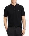 Polo Ralph Lauren Classic Fit Stretch Mesh Polo Shirt In Polo Black