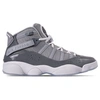 Nike Men's Air Jordan 6 Rings Basketball Shoes In Grey Size 13.0 Leather