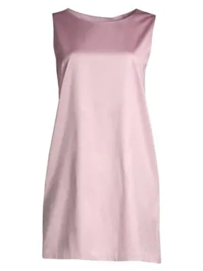 sachin and babi light blue dress THEORY Square Neck Mini Shift Dress