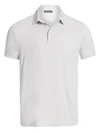 Loro Piana Smithtown Cotton Polo In Light Grey