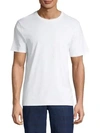 Vince Short-sleeve Cotton Tee In Optic White