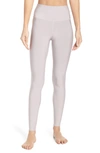 Alo Yoga Airbrush Tech Lift High Waist Leggings In Lavender Cloud