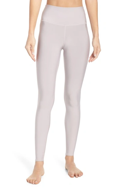 Alo Yoga Airbrush Tech Lift High Waist Leggings In Lavender Cloud