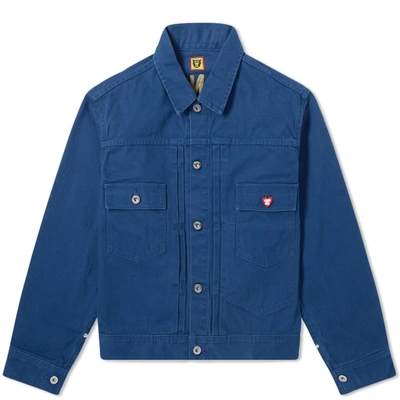 Human Made Mens Work Jacket In Blue