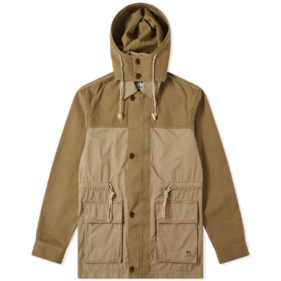 Acne Studios Odell Military Parka In Green