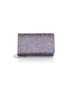 Judith Leiber Fizzy Crystal Clutch In Silver Lilac