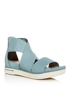 Eileen Fisher Women's Sport Crisscross Wedge Platform Sandals In Sky