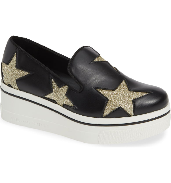 stella mccartney binx star platform sneakers