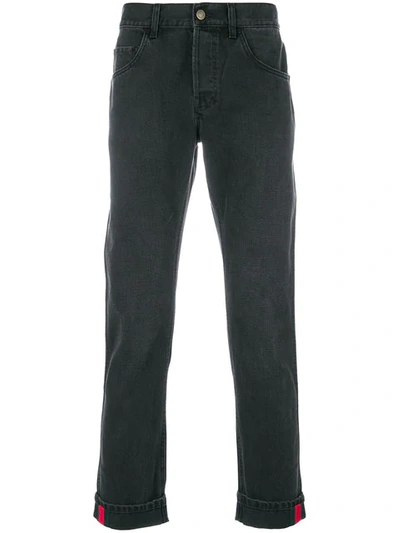Gucci Slim-fit Jeans In Black