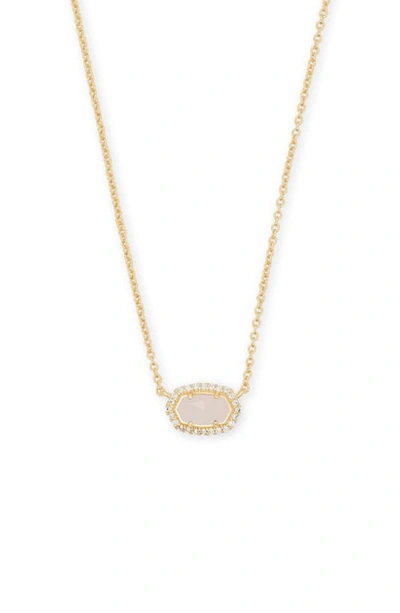 Kendra Scott Chelsea Pendant Necklace In Rose/ Gold